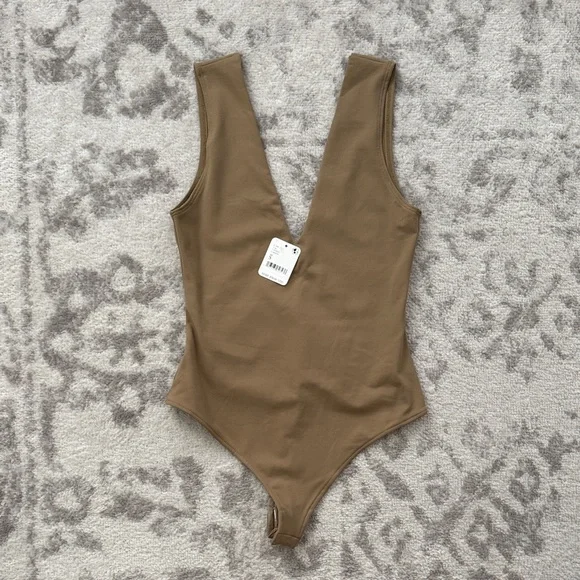 Free People Tan Bodysuit - Picture 2 of 2